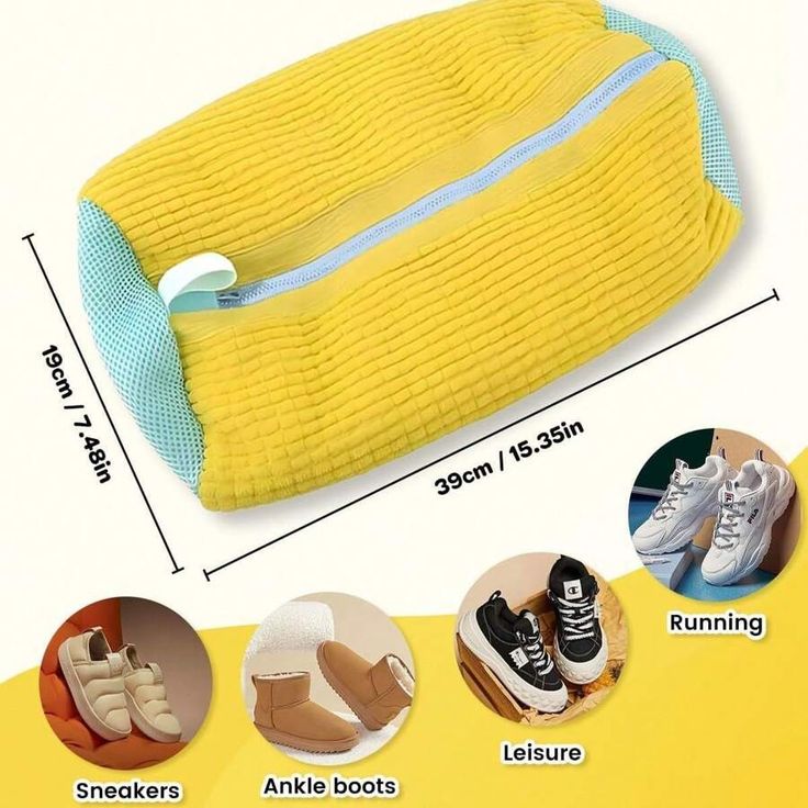 👟 Shoe Wash Bag™ – Protect, Clean & Shine Effortlessly ✨