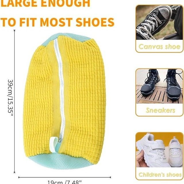 👟 Shoe Wash Bag™ – Protect, Clean & Shine Effortlessly ✨