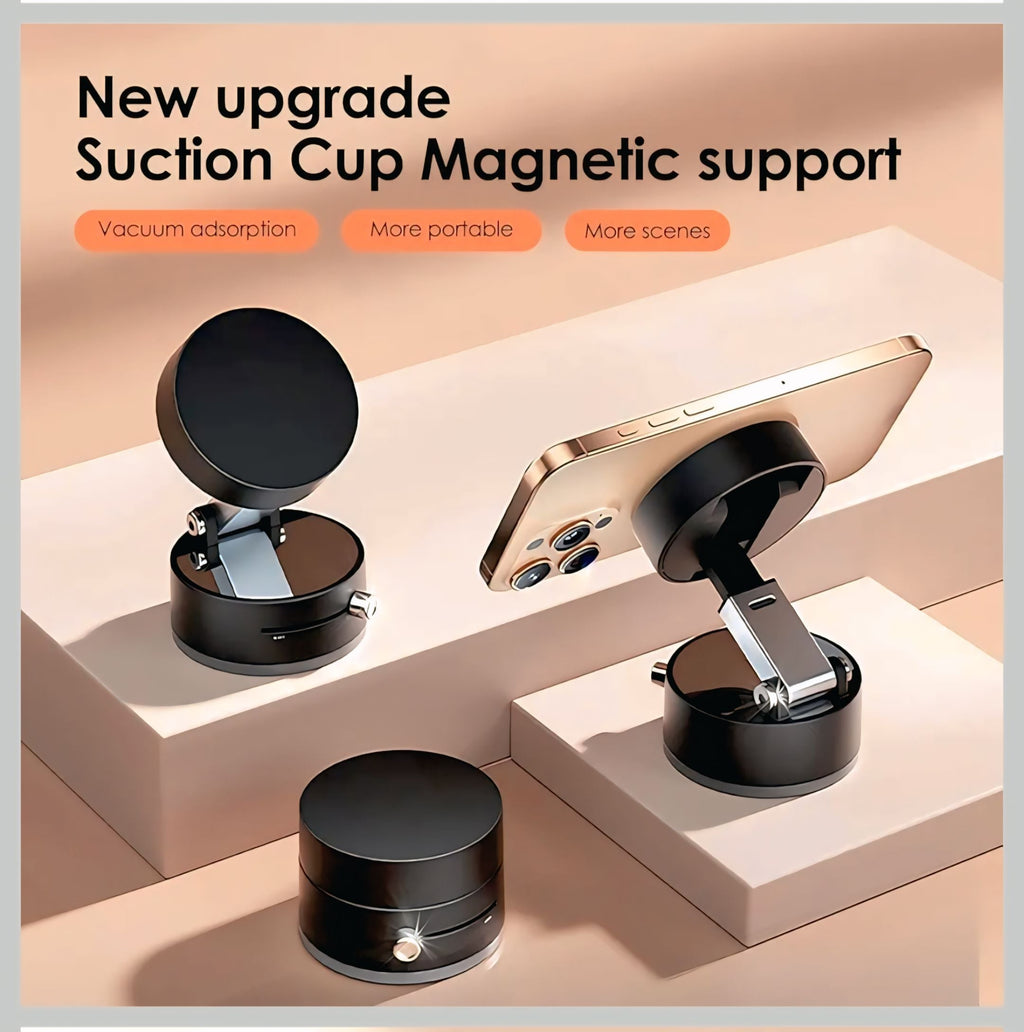 📱 Magnetic Phone Holder™ – Luxury Design, Auto-Rotation &amp; 360° Freedom COD Available