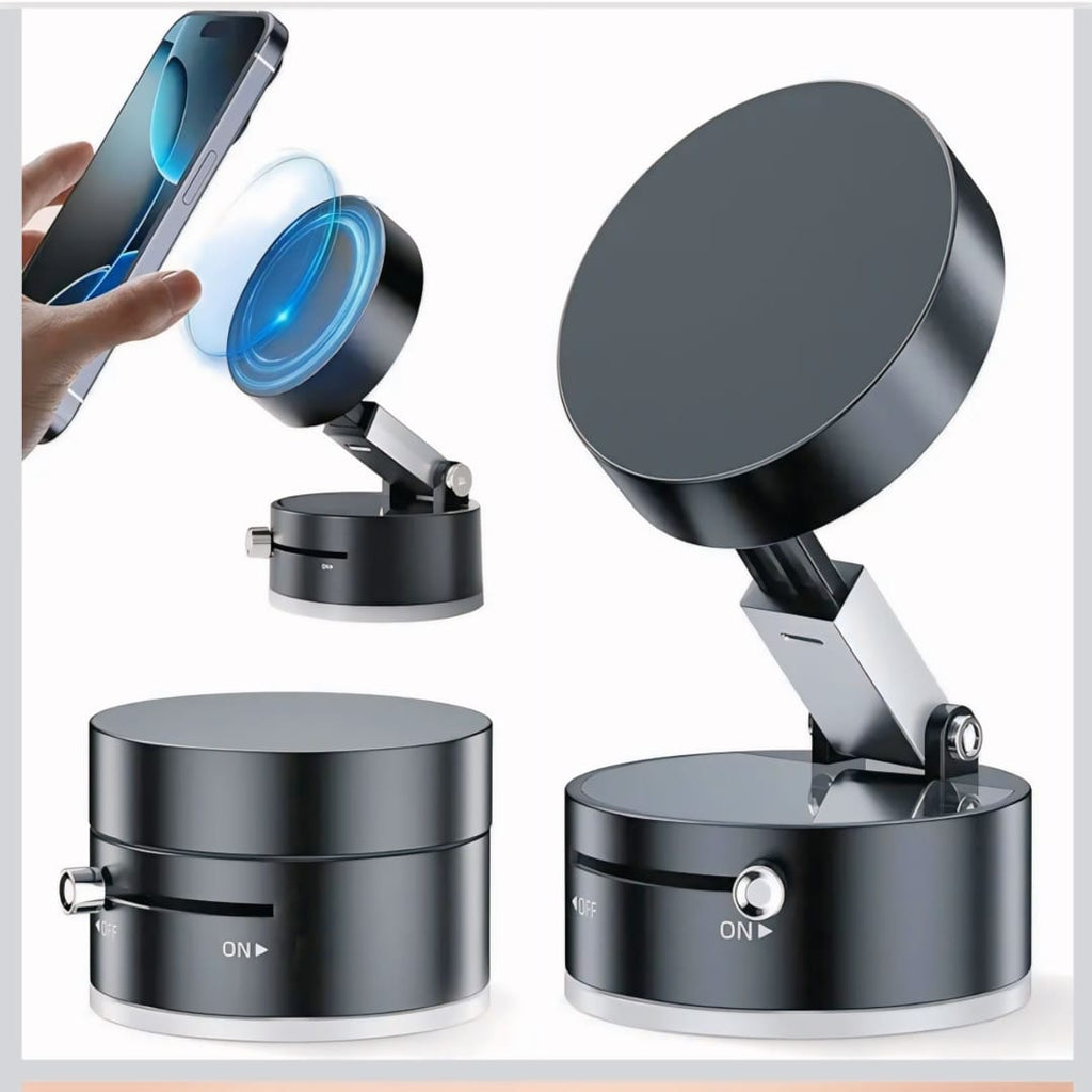📱 Magnetic Phone Holder™ – Luxury Design, Auto-Rotation &amp; 360° Freedom COD Available